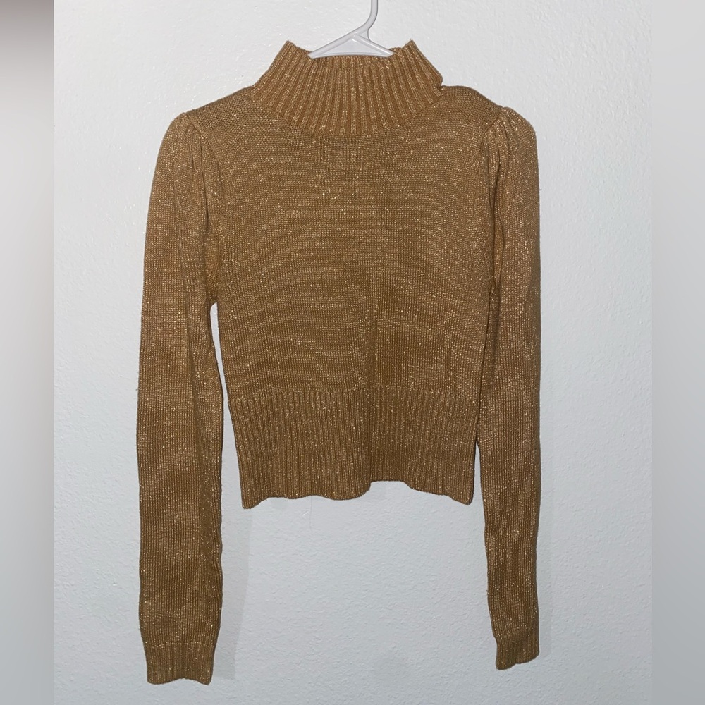 Gold Majorelle Turtleneck Sweater